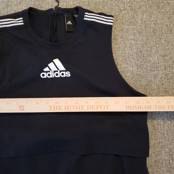 Adidas Game And Go Vented Layered Sleeveless Tennis Dress Medium - Picture 7 of 8